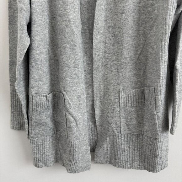 Love Ellie Women Gray Open Front Cardigan Sweater With Pockets Size XL - Picture 6 of 8
